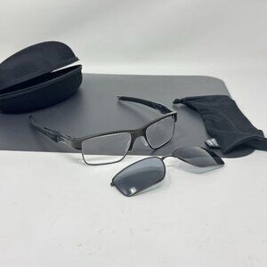 Oakley Crosslink Switch OX3128-0255 Pewter Eyeglasses frame 55 mm